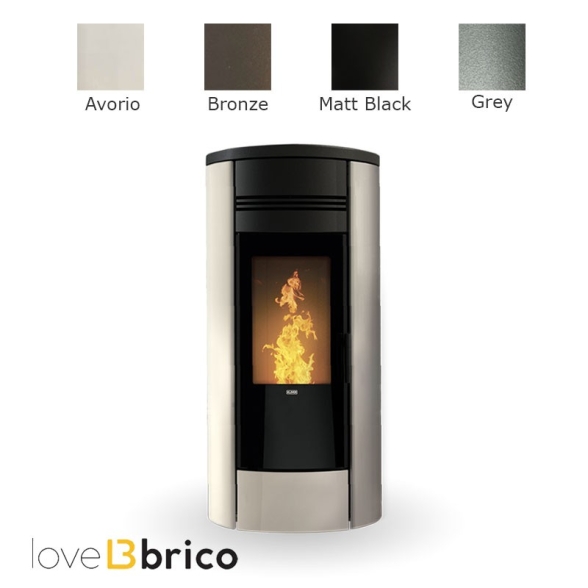 Klover Style 140 17 kW termostufa a pellet