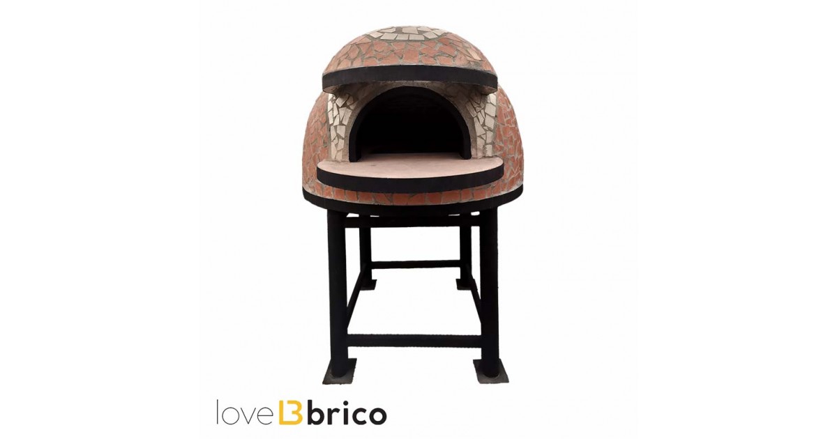 Forno a legna Artigianale Per Pizze Diametro Interno 100 cm completo di