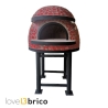Forno a legna Artigianale Per Pizze Diametro Interno 80 cm completo di base