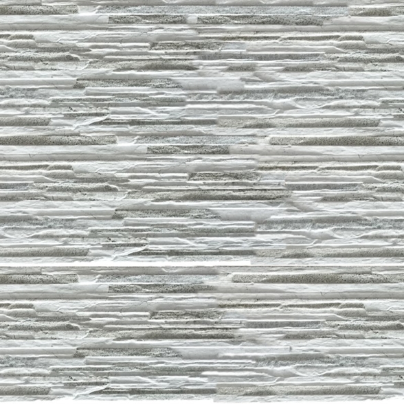 Rivestimento grès porcellanato 16 x 40 cm effetto pietra Grey Stone
