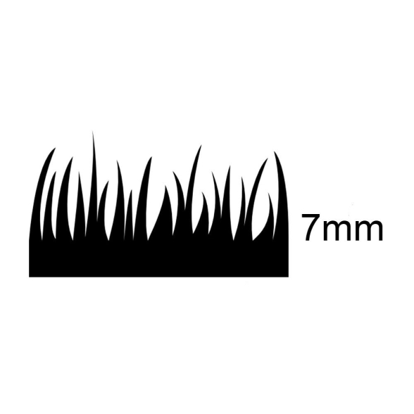 Prato sintetico rotolo tappeto erba finto artificiale 7 MM 1X5 MT