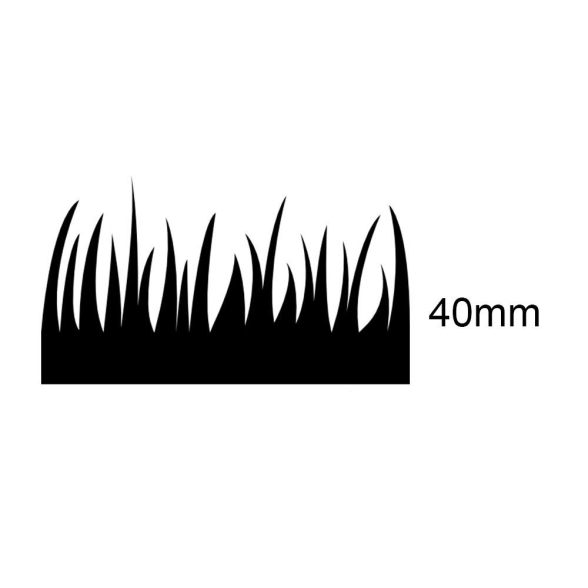 Prato sintetico tappeto erba finto artificiale 40 MM 1X5 MT