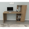 Scrivania Libreria 150x55x120H Con Anta Laterale Ryan Rovere