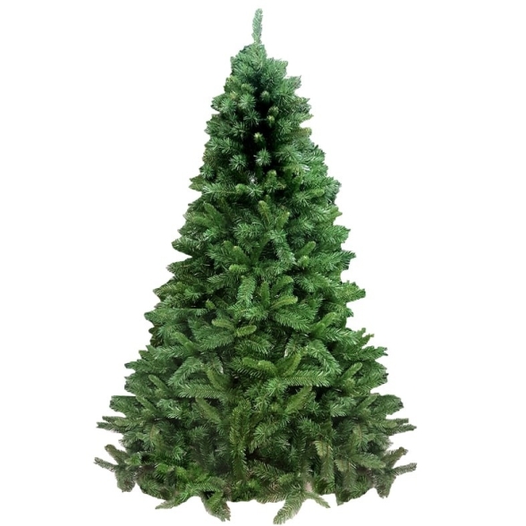 Albero di Natale abete artificiale verde altezza 270 cm Dolomiti 2241 rami