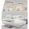 Finestra per mansarda L 114 x H 118 Claus serie Style con apertura a bilico FS 1213