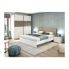 Armadio 2 Ante Scorrevoli 180x60x200 Bianco E Rovere ARM182