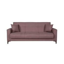 Divano Letto 3 Posti 212x87x90 Con Contenitore Bravo Bacos Viola