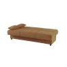 Divano Letto 3 Posti 190x81x90 Con Contenitore Cosy Bacos Mattone