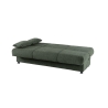 Divano Letto 3 Posti 190x81x90 Con Contenitore Cosy Bacos Verde