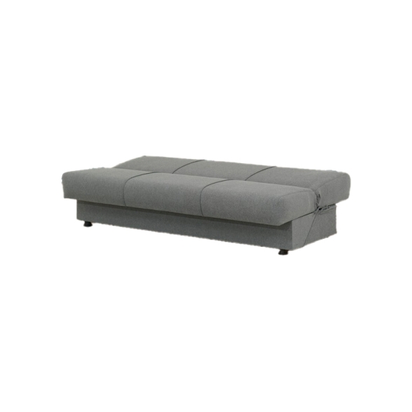Divano Letto 3 Posti 190x81x90 Con Contenitore Cosy Lumos Grigio
