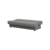 Divano Letto 3 Posti 190x81x90 Con Contenitore Cosy Lumos Grigio