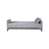 Divano Letto 3 Posti 211x92x98 Con Vano Contenitore Santi Bacos Grigio