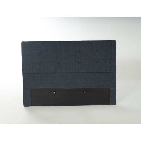 Letto Singolo 90x190 Con Vano Contenitore Tessuto Grigio Scuro