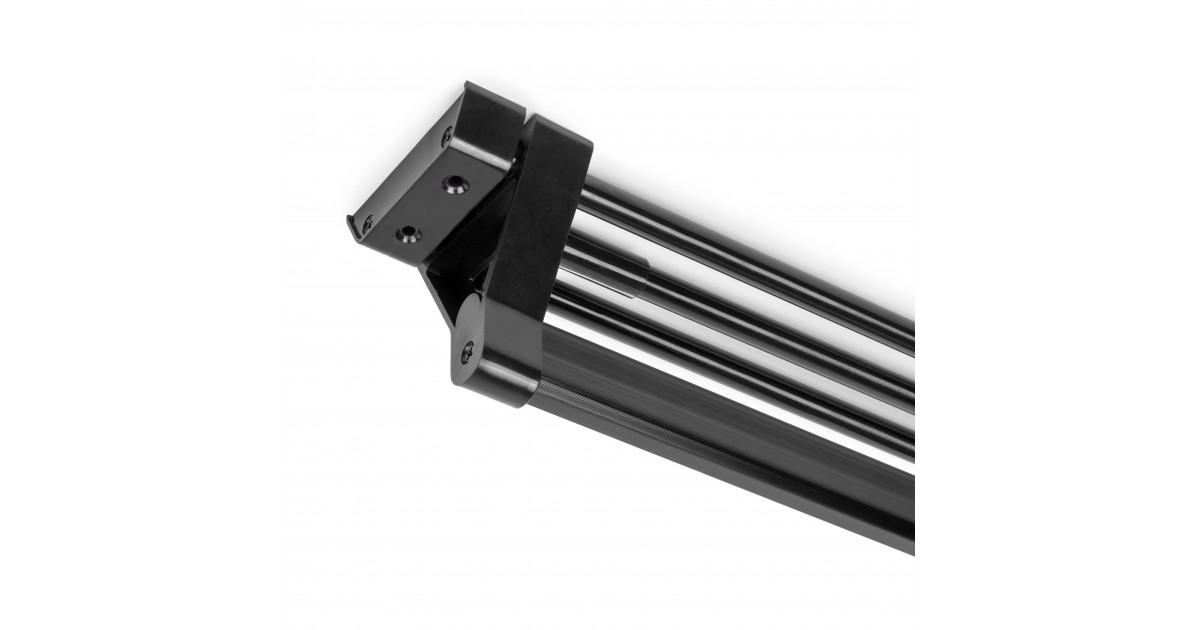 Appendiabiti Regolabile 76-124cm Per Armadio - Asta Metallica Con Installazione A Trapano - Foto 8