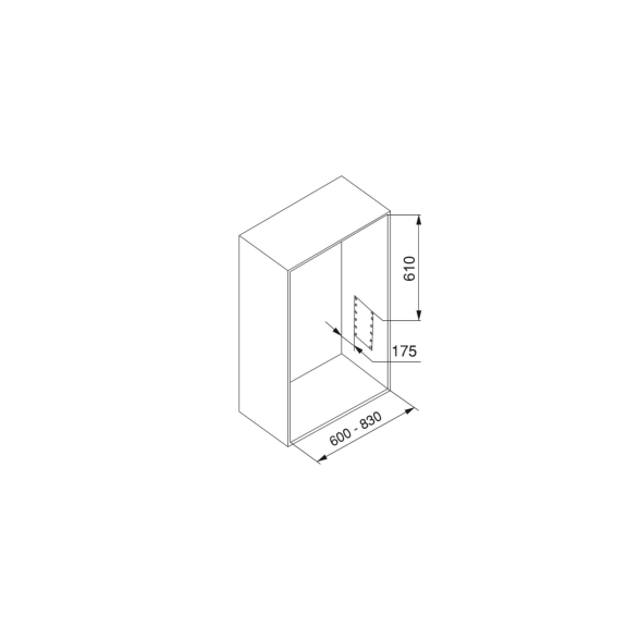 Appendiabiti regolabile per armadio da 60 a 83 cm moka