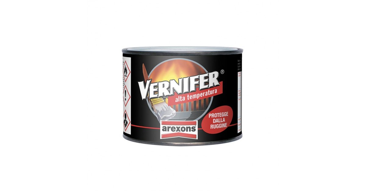 Vernice nera alta temperatura 500 ml Vernifer Arexons