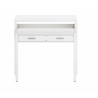 Scrivania Consolle Estraibile 98x36x87 Cm Bianco Opaco