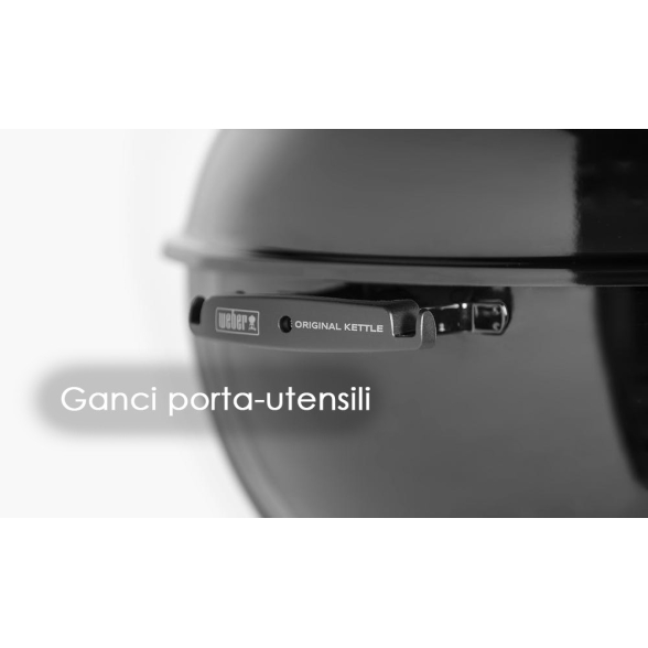 Barbecue a carbonella Weber Original Kettle 57 Cm E-5710 One Touch System