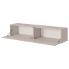 Mobile TV Sospeso 140 Cm Cannettato 2 Ante Tortora Bali