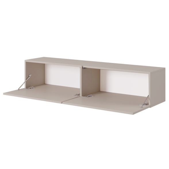 Mobile TV Sospeso 140 Cm 2 Ante Tortora Echo