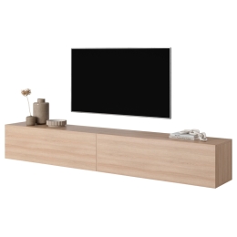 Mobile TV Sospeso 200 Cm 2 Ante Rovere Lindberg Echo