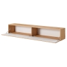 Mobile TV Sospeso Listellato 175 Cm 2 Ante Rovere Astra