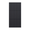 Scarpiera Sospesa Cannettata 3 Ante 50x30x103 Nero Bali