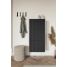 Scarpiera Sospesa Cannettata 3 Ante 50x30x103 Nero Bali