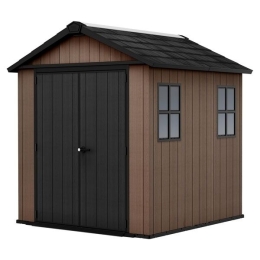 Casetta Da Giardino In Resina Newton Plus 757/775 Effetto Legno Keter