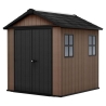 Casetta Da Giardino In Resina Newton Plus 757/775 Effetto Legno Keter