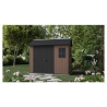 Casetta Da Giardino In Resina Newton Plus 759/975 Effetto Legno Keter