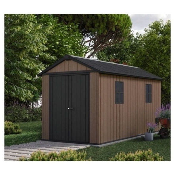 Casetta Da Giardino In Resina Newton Plus 7513/1375 Evotech Keter