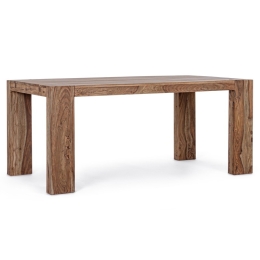 Tavolo allungabile da pranzo rettangolare in legno 175-265x90 cm Sunderland Bizzotto