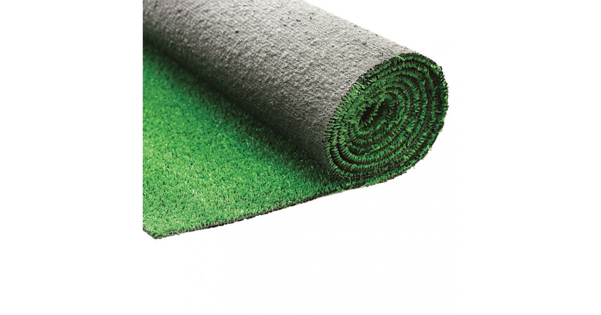 Prato sintetico rotolo tappeto erba finto artificiale 7 MM 1X25 MT