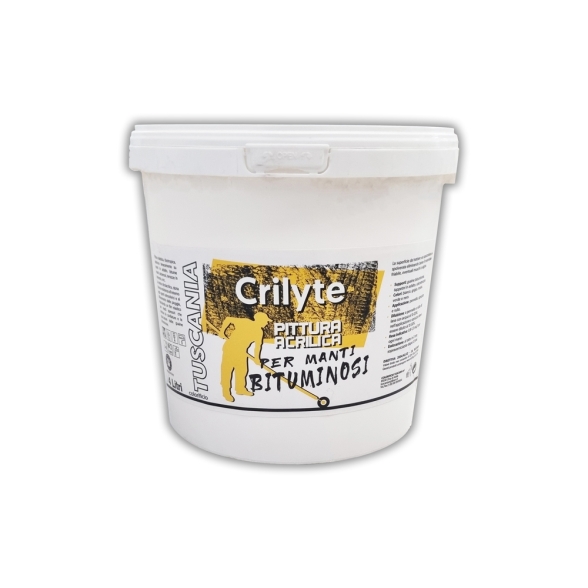 Pittura Acrilica Protettiva Per Manti Bituminosi Crilyte 4 LT