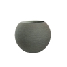 Vaso in resina tondo a sfera d.40x33h Botticelli Verde