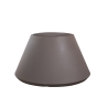 Vaso in resina tondo conico d.60x35h Stromboli Tortora