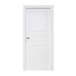 Porta a bugna a battente reversibile bianco Laccato 90x210 cm 