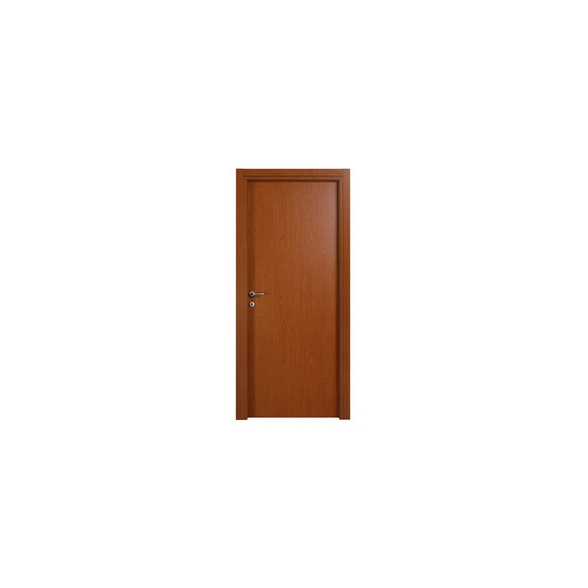 Porta reversibile a battente con telaio ciliegio 90x210 cm