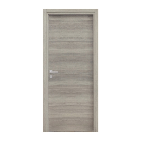 Porta reversibile a battente con telaio rovere grigio 60x210 cm