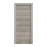 Porta reversibile a battente con telaio rovere grigio 60x210 cm