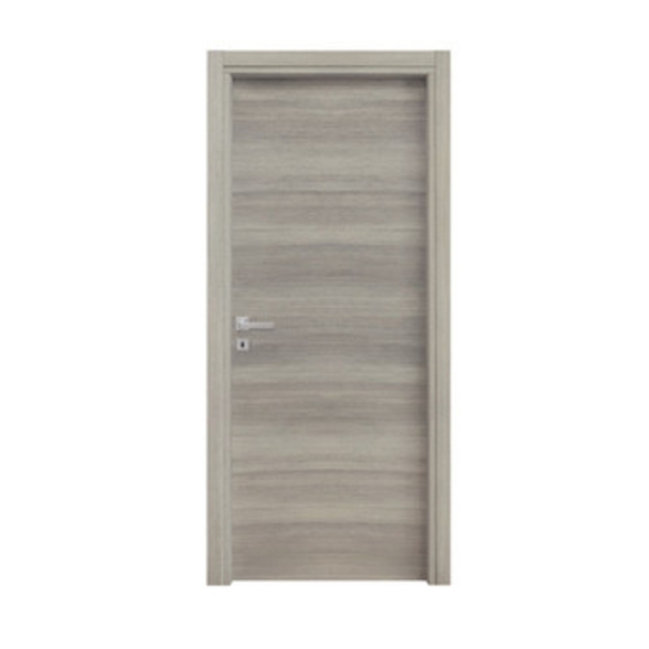 Porta reversibile a battente con telaio rovere grigio 70x210 cm