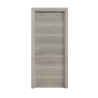 Porta reversibile a battente con telaio rovere grigio 70x210 cm