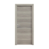 Porta reversibile a battente con telaio rovere grigio 90x210 cm