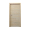 Porta reversibile a battente con telaio rovere sbiancato 80x210 cm