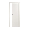 Porta scorrevole con telaio bianco laccato 90x210 cm