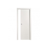 Porta scorrevole con telaio frassino bianco 60x210 cm