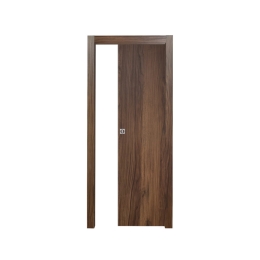 Porta scorrevole con telaio noce quercia 80x210 cm