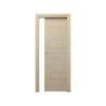 Porta scorrevole con telaio rovere sbiancato 80x210 cm