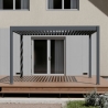 Pergola bioclimatica Ombréa motorizzata 3x4M in alluminio
